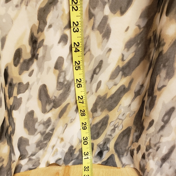 Covington Ivory Polyester Lined Dress Sz 12 - Picture 4 of 8